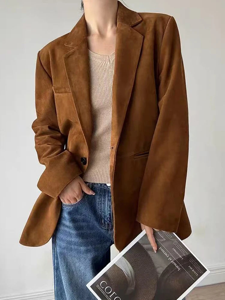 Chaqueta Silvana Gamuza