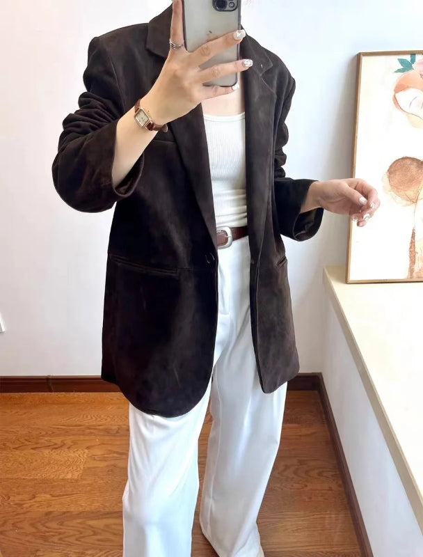 Chaqueta Silvana Gamuza