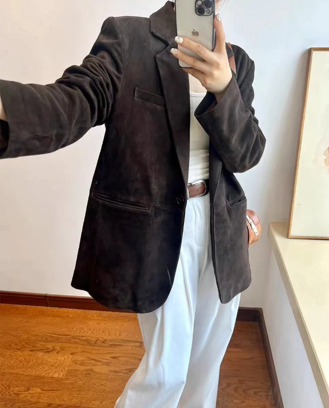 Chaqueta Silvana Gamuza