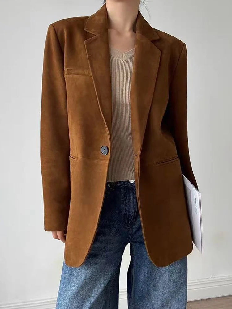 Chaqueta Silvana Gamuza