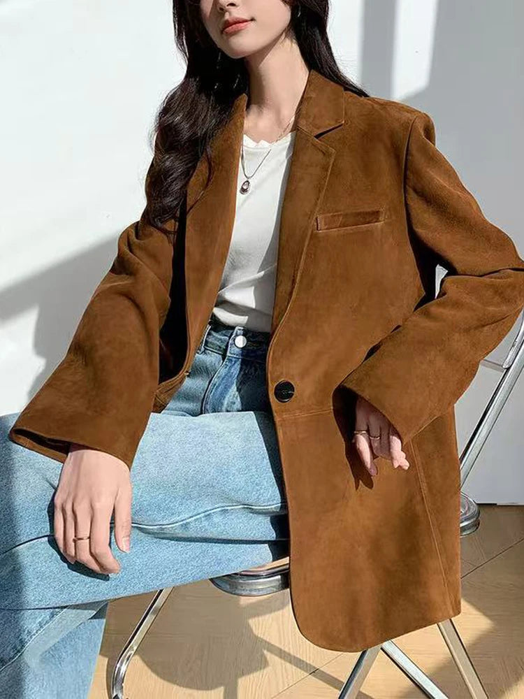 Chaqueta Silvana Gamuza