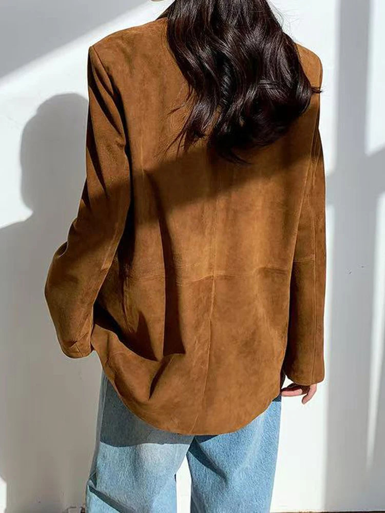 Chaqueta Silvana Gamuza