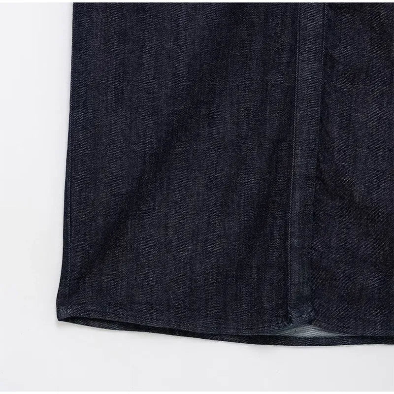 Vestido Denim Retro Elegancia Intemporal