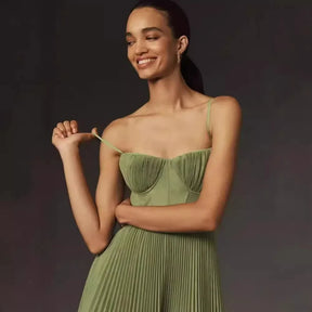 Vestido de noche Sexy, recién llegado, espalda abierta, largo, sin mangas, escote en V profundo, vestido adelgazante, suaviza tu silueta, vestido de dama de honor para mujer