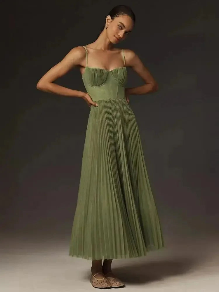 Vestido de noche Sexy, recién llegado, espalda abierta, largo, sin mangas, escote en V profundo, vestido adelgazante, suaviza tu silueta, vestido de dama de honor para mujer